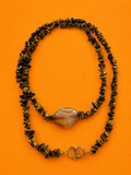 Espresso: tiger eye chips & semi-precious stone